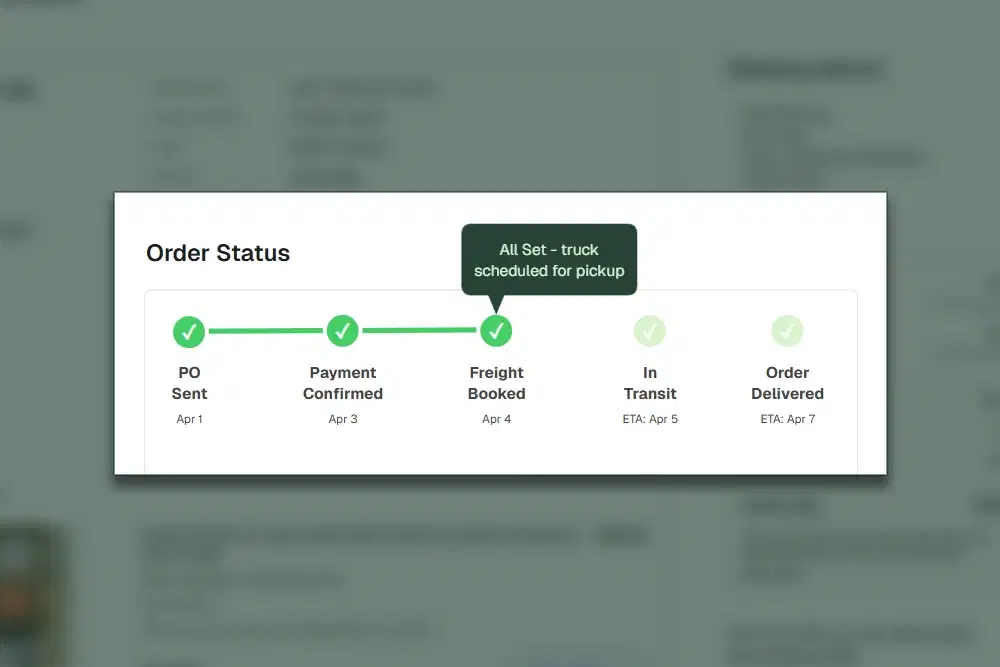 Workflow tracker for order processing
