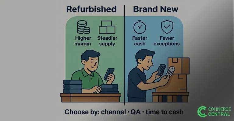 Refurb vs. Brand New: The Smart Buyer’s Playbook for B2B Resale