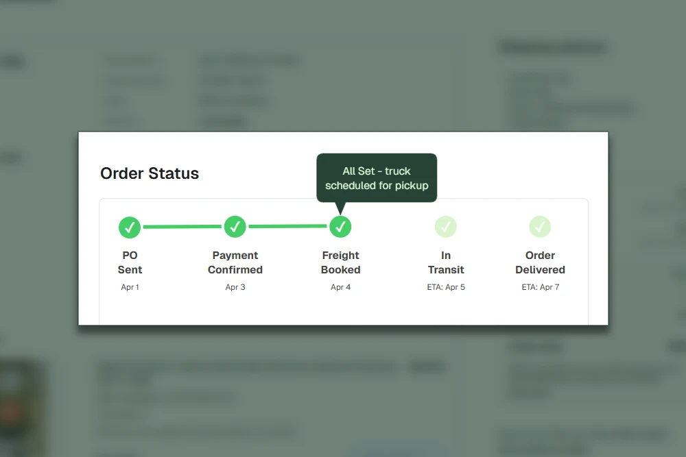 Workflow tracker for order processing
