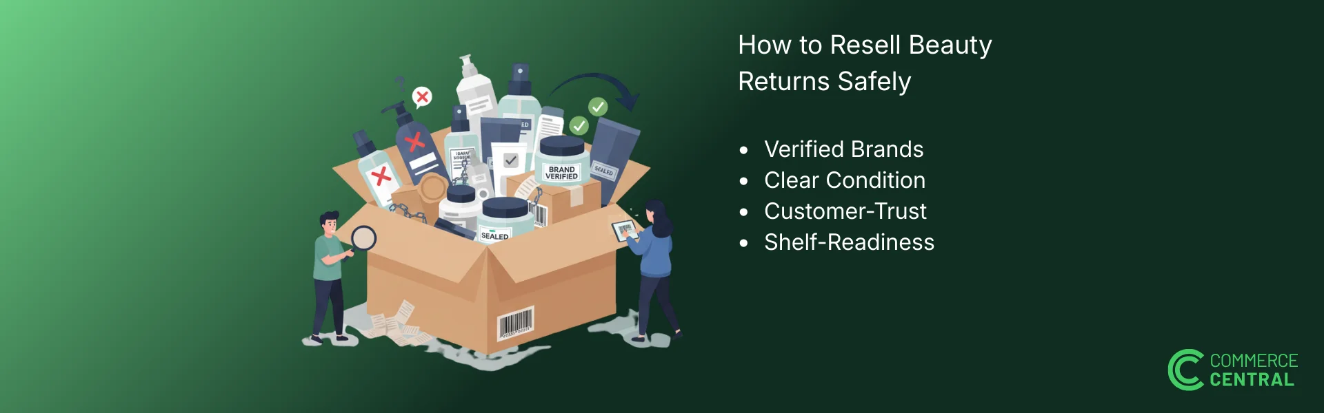 How to Resell Beauty Returns Without Damaging Your Brand