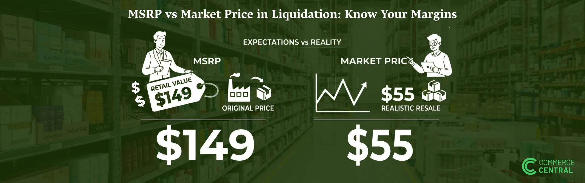 What is MSRP vs Market Price in Liquidation? (And Why it matters for your margin)