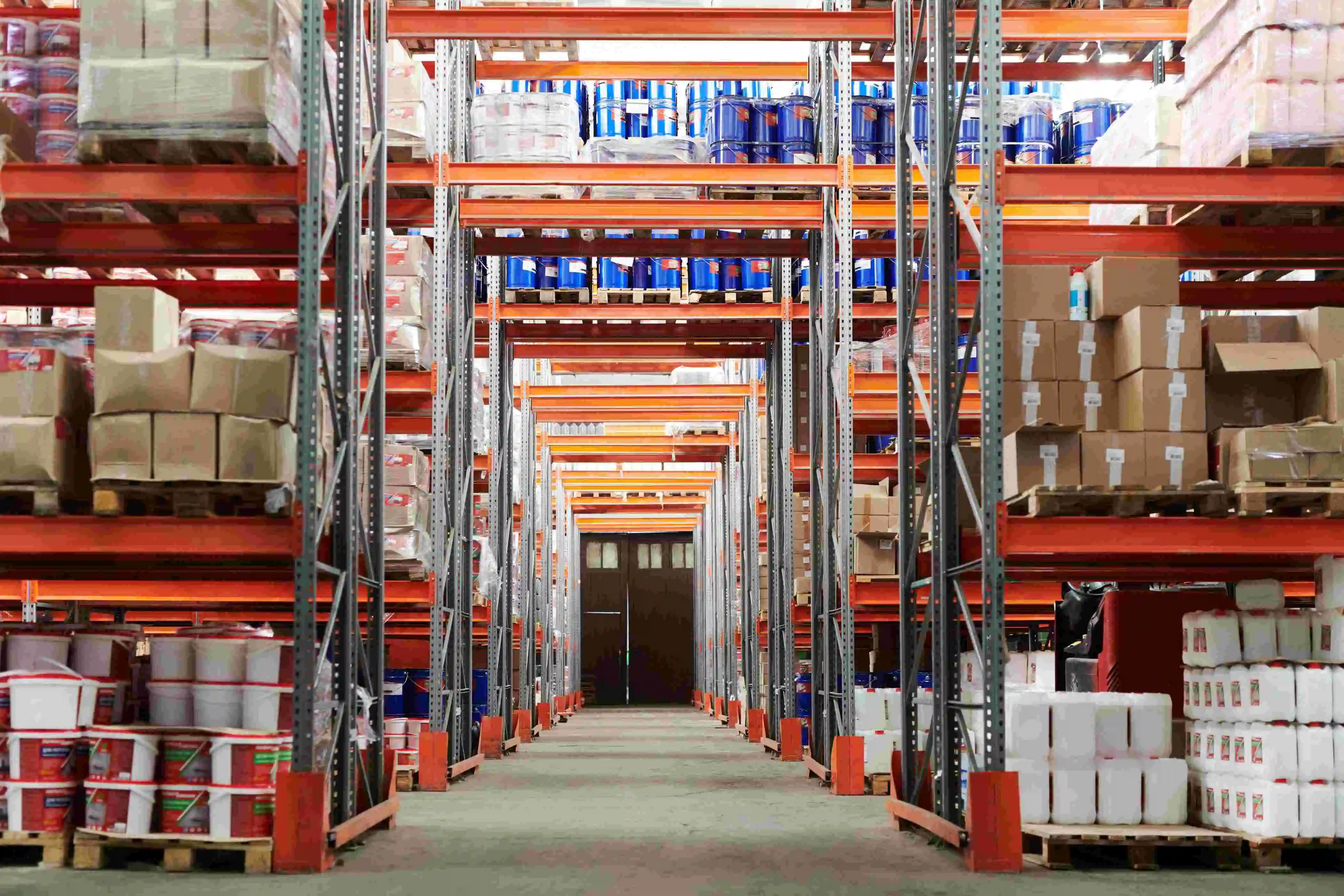 Modern warehouse and logistics